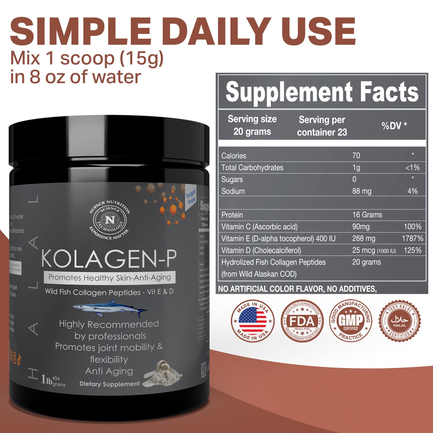 NUPACK Wild Fish Collagen Peptides | - Image 5