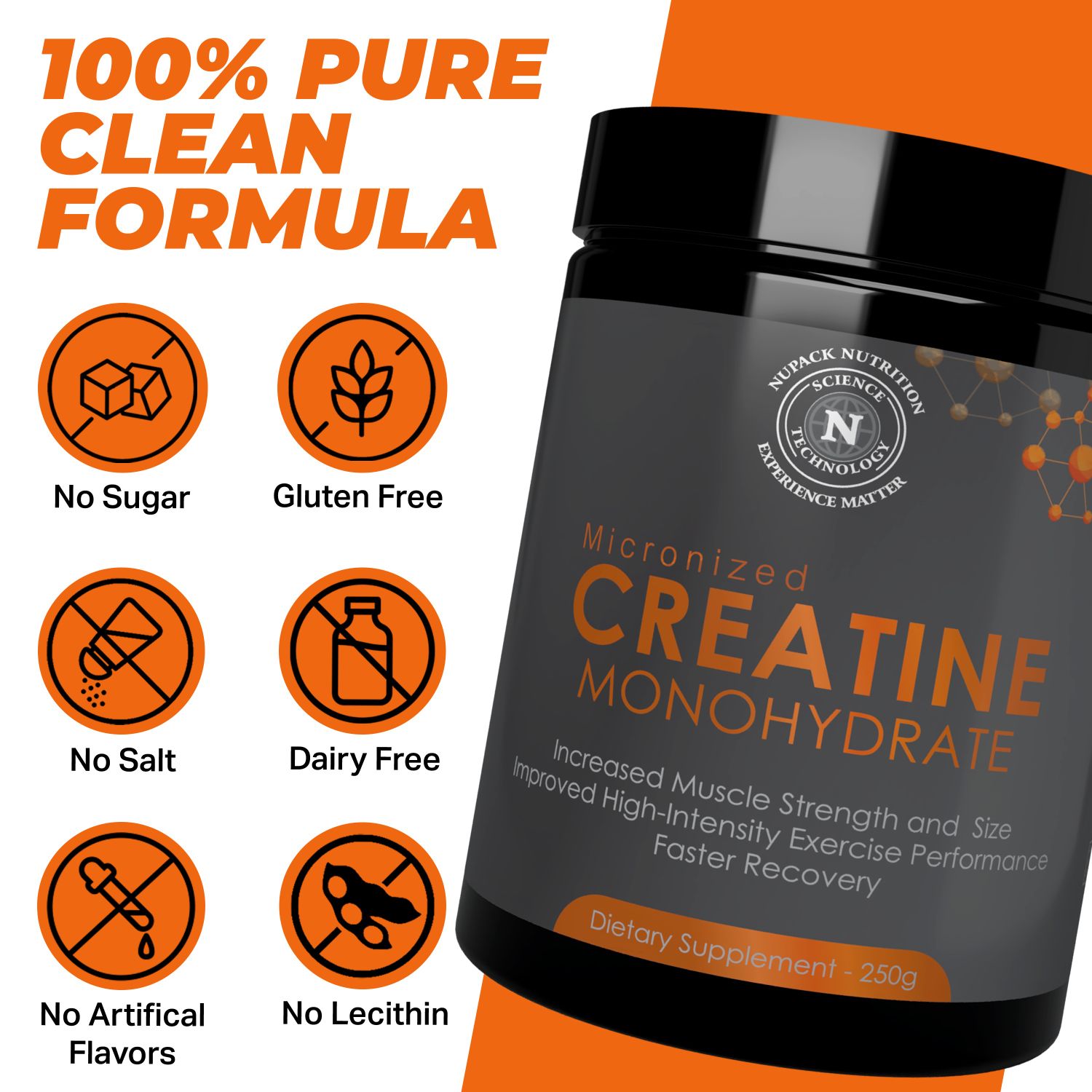 NUPACK Micronized Creatine Monohydrate Powder - Image 6