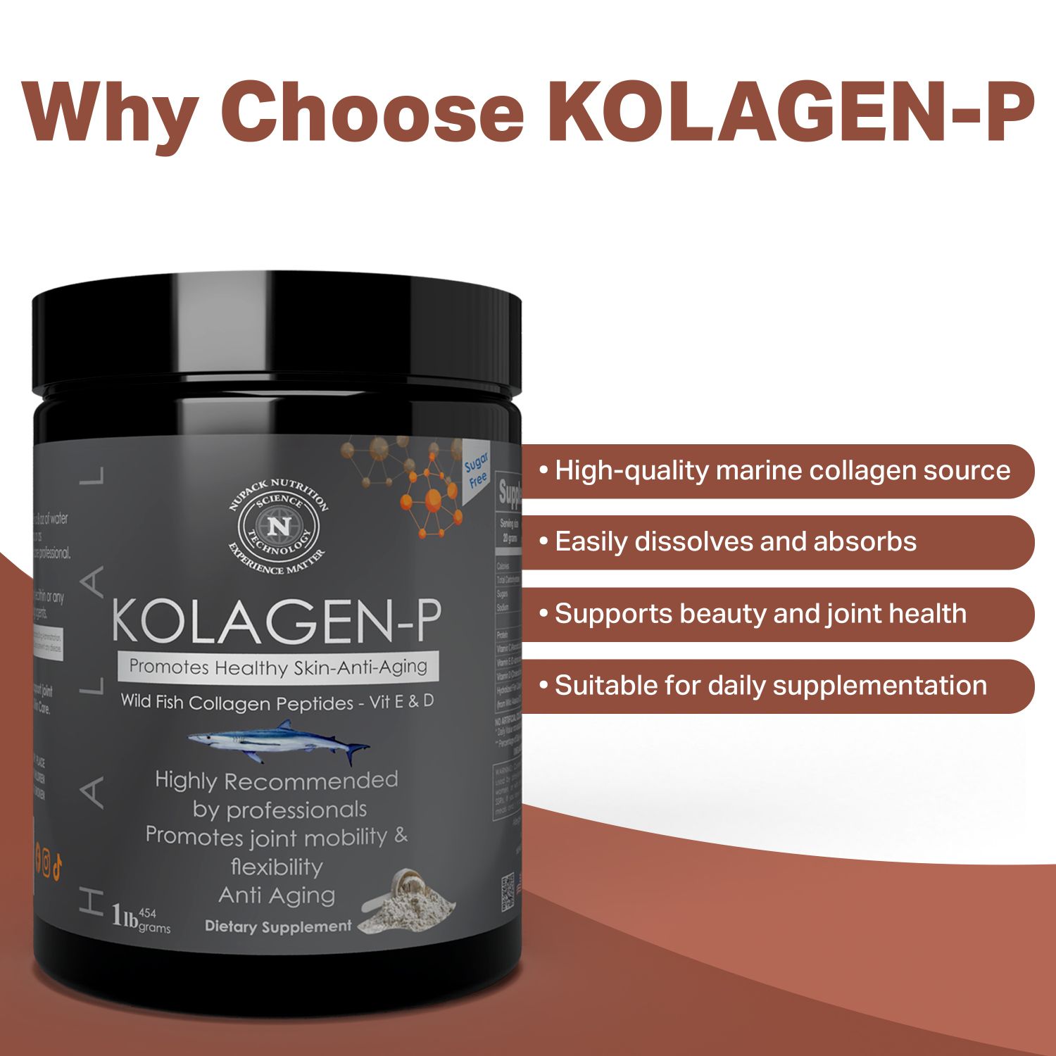 NUPACK Wild Fish Collagen Peptides | - Image 7